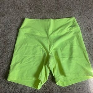Victoria’s Secret PINK Neon Green Women's Bike Shorts
